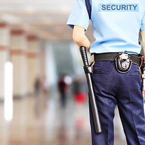 Security Guard on Patrol